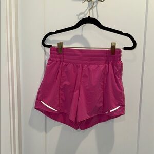 Lululemon Athletica Pink Athletic Shorts